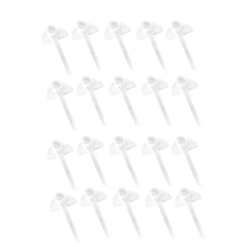 20 PCS Honey Entrance Feeder Beekeeping Cap Thread Feeder Beekeeper Bee Keeping Equip Hive Tool
