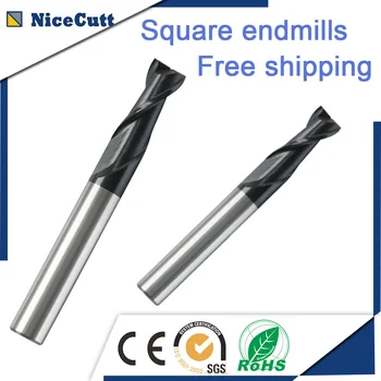 Free Shipping 5PCS Solid Carbide Square End Mill 2 Flute Milling Cutter D2-D12 AlCrSiN Coating for Steel or Cast Iron
Free Shipping 5PCS Solid Carbide Square End Mill 2 Flute Milling Cutter D2-D12 AlCrSiN Coating for Steel or Cast Iron