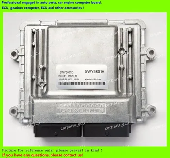 For car engine computer board/Wuling ECU/Electronic Control Unit/Car PC/5WY5801D 5WY5801A/5WY5801E 5WY5801A/5WY5801F 5WY5801A
For car engine computer board/Wuling ECU/Electronic Control Unit/Car PC/5WY5801D 5WY5801A/5WY5801E 5WY5801A/5WY5801F 5WY5801A