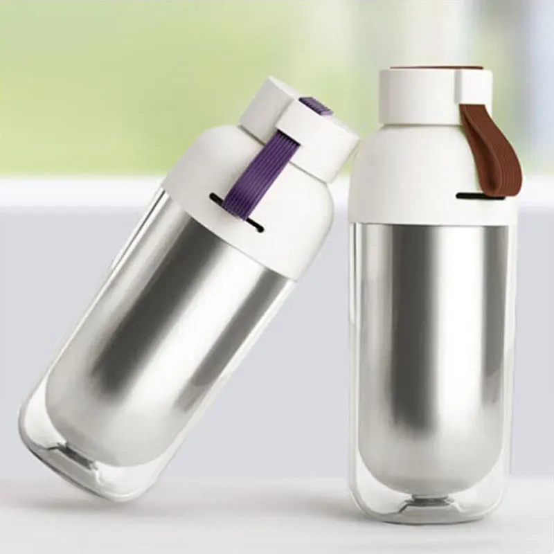 Hot sale Innovative Double Wall Stainless Steel Water Bottle with Belt Stainless Steel SpaceCups Hot Cold Water Available SH96
Hot sale Innovative Double Wall Stainless Steel Water Bottle with Belt Stainless Steel SpaceCups Hot Cold Water Available SH96