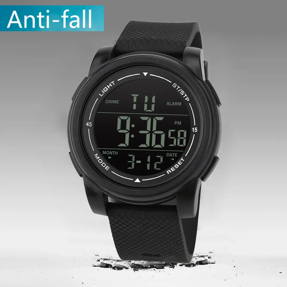 Sports Watch Men Analog Digital Military Silicone Army Sport LED Horloges Wrist Watches Men Relogio Masculino For Gifts
Sports Watch Men Analog Digital Military Silicone Army Sport LED Horloges Wrist Watches Men Relogio Masculino For Gifts