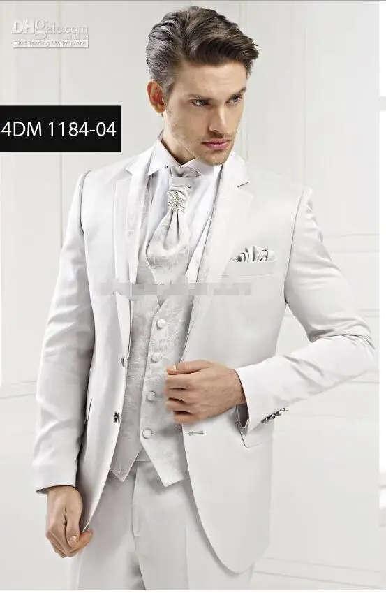 New Arrival Custom made 2017 good Design Groom Tuxedos white Wedding Groomsman Suit Groomsman Bridegroom Suits (Jacket+Pants+Tie
New Arrival Custom made 2017 good Design Groom Tuxedos white Wedding Groomsman Suit Groomsman Bridegroom Suits (Jacket+Pants+Tie