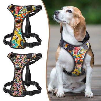 No Pull Nylon Dog Harness Vest Reflective K9 Dog Harness Adjustable Printed Pet Puppy Harnesses For Small Medium Large Dogs S-XL
No Pull Nylon Dog Harness Vest Reflective K9 Dog Harness Adjustable Printed Pet Puppy Harnesses For Small Medium Large Dogs S-XL