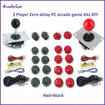 Free shipping 2 Player Zero Delay DIY PC arcade game kits for Mame Fighting Games Joystick+sanwa style push button+wire USB
Free shipping 2 Player Zero Delay DIY PC arcade game kits for Mame Fighting Games Joystick+sanwa style push button+wire USB