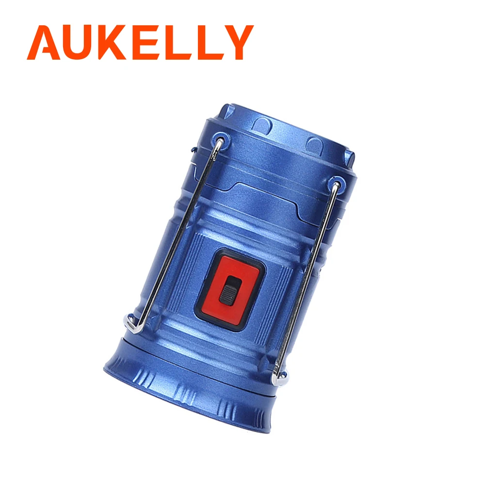 Aukelly LED Camping Lantern Flashlights Collapsible Solar Tent Light Portable Emergency Tent Lamp Hiking Light Powered By 3*AAA
Aukelly LED Camping Lantern Flashlights Collapsible Solar Tent Light Portable Emergency Tent Lamp Hiking Light Powered By 3*AAA
