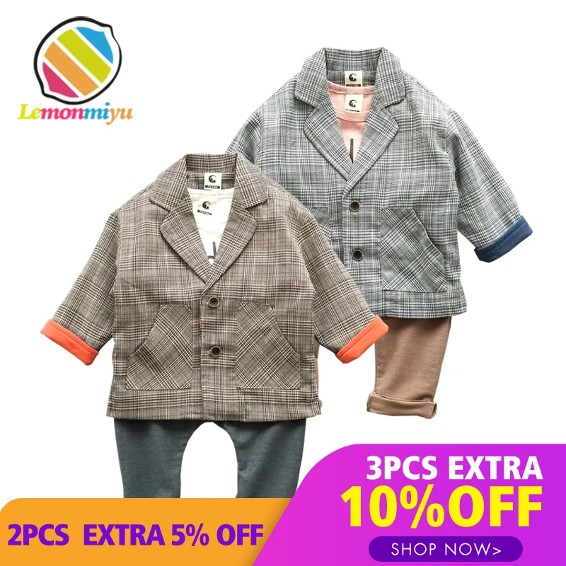Lemonmiyu Baby Boy 2pcs Spring Clothing Sets Infants Cotton Full Vintage Suits V-Neck Jacket And Long Pants Toddler Formal Sets
Lemonmiyu Baby Boy 2pcs Spring Clothing Sets Infants Cotton Full Vintage Suits V-Neck Jacket And Long Pants Toddler Formal Sets