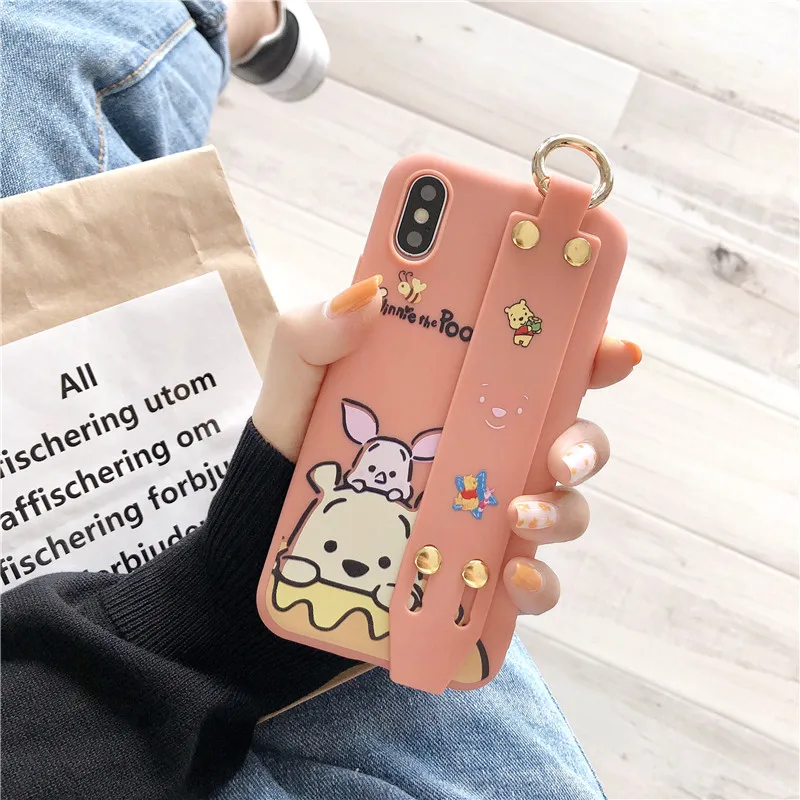 Wrist Strap Phone Case for Iphone XS Max 6 6S 7 8 Plus Xr X Cute Cartoon Soft Shockproof Phone Case NEW Cover for Iphone 6 Case
Wrist Strap Phone Case for Iphone XS Max 6 6S 7 8 Plus Xr X Cute Cartoon Soft Shockproof Phone Case NEW Cover for Iphone 6 Case