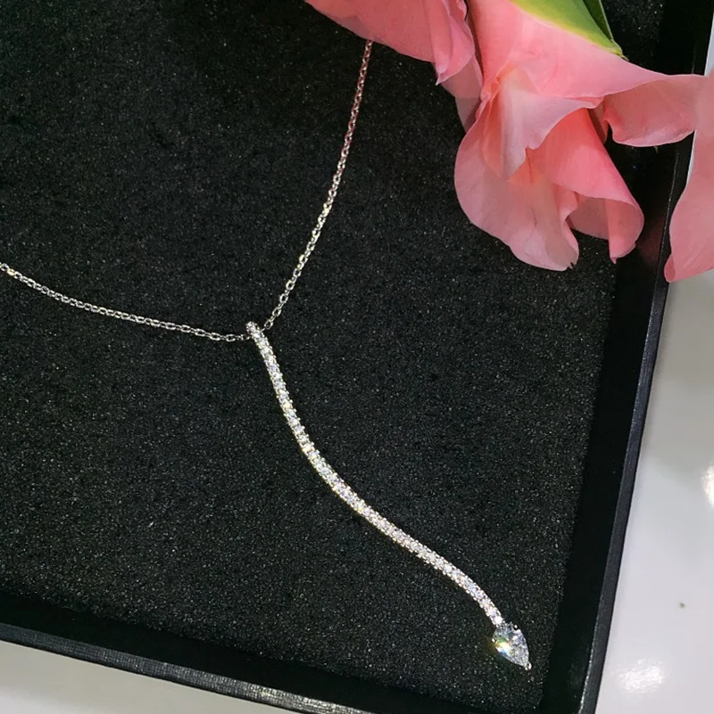 GL Fashion AAA Zircon Simple Beads Snake Collar Necklace Women Wedding Created Copper Jewelry AP Design
GL Fashion AAA Zircon Simple Beads Snake Collar Necklace Women Wedding Created Copper Jewelry AP Design