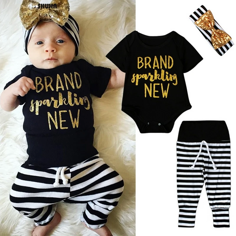 Shujin Newborn Baby Boys Girls Summer Short Sleeve Letter Cotton Rompers + headhand Baby Girls Boys Jumpsuit Clothes Outfits
Shujin Newborn Baby Boys Girls Summer Short Sleeve Letter Cotton Rompers + headhand Baby Girls Boys Jumpsuit Clothes Outfits