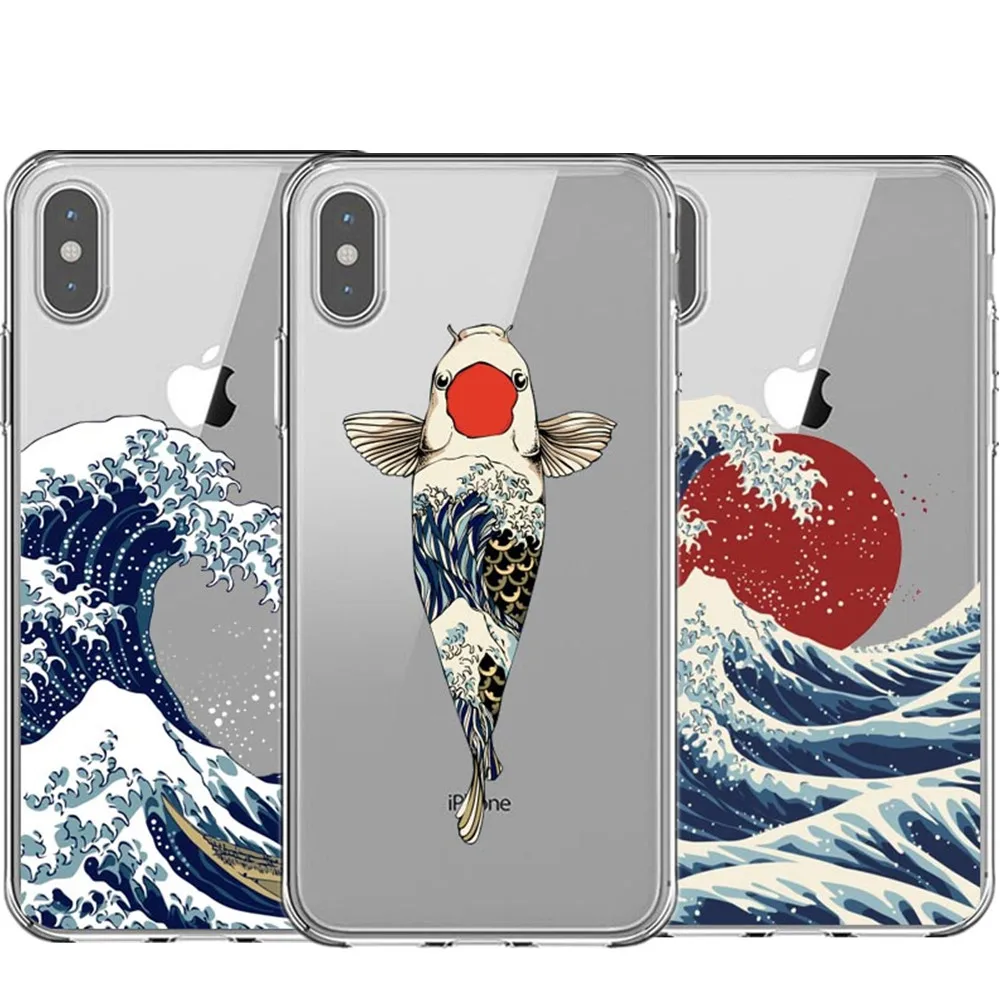 The Great Wave off Kanagawa Phone Case For iphone 6 6S 7 8 plus X XS MAX XR 5 5s SE Japanese Sea Wave Ocean Back Cover Coque
The Great Wave off Kanagawa Phone Case For iphone 6 6S 7 8 plus X XS MAX XR 5 5s SE Japanese Sea Wave Ocean Back Cover Coque