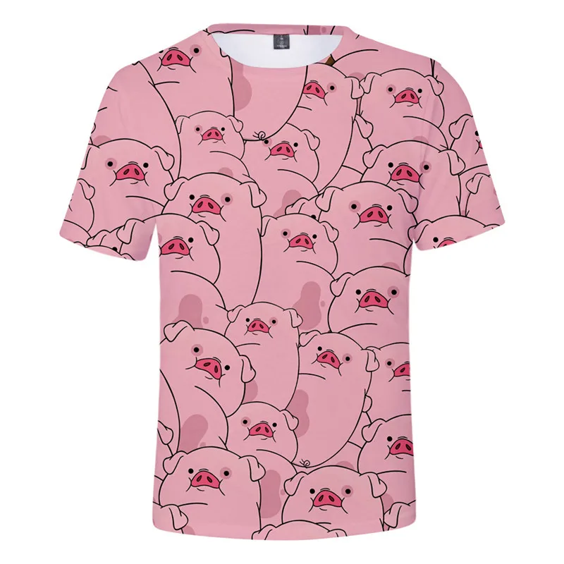 Men and Women Cartoon Pattern Printing 2019 Summer New Short-sleeved Pig Head Pattern Printing Round Neck Pullover Short Sleeve
Men and Women Cartoon Pattern Printing 2019 Summer New Short-sleeved Pig Head Pattern Printing Round Neck Pullover Short Sleeve