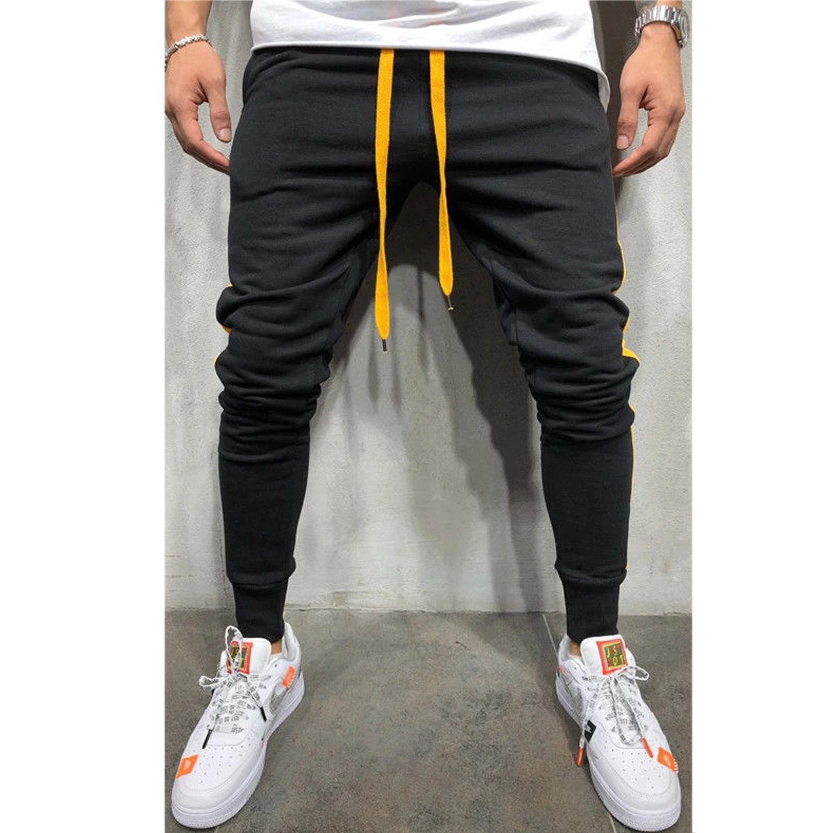 Mens Joggers Casual Pants Fitness Men Sportswear Tracksuit Bottoms Skinny Sweatpants Trousers Black Gyms Jogger Track Pants
Mens Joggers Casual Pants Fitness Men Sportswear Tracksuit Bottoms Skinny Sweatpants Trousers Black Gyms Jogger Track Pants