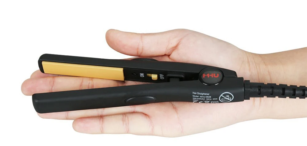 mhu mini hair straightener