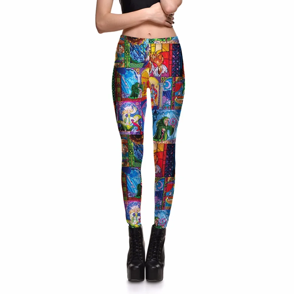 Leggings New Arrival Women's Colorful Stitching comics witch Leggings Print Pants Trousers Stretch Pants Plus Size
Leggings New Arrival Women's Colorful Stitching comics witch Leggings Print Pants Trousers Stretch Pants Plus Size