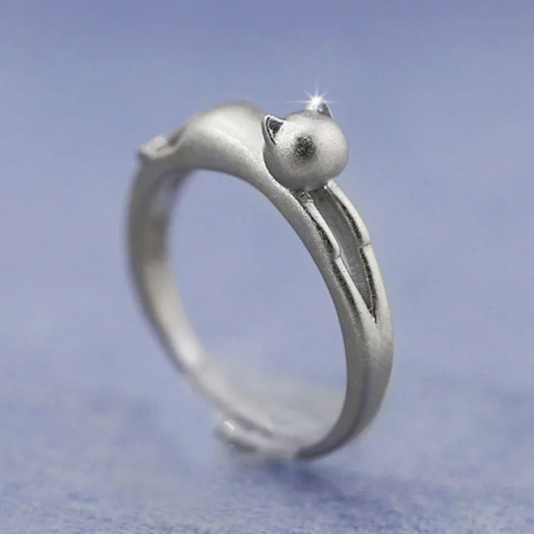 DreamySky Lovely Cat 925 Sterling Silver Rings For Women Wedding sterling-silver-jewelry Drop Shipping
DreamySky Lovely Cat 925 Sterling Silver Rings For Women Wedding sterling-silver-jewelry Drop Shipping