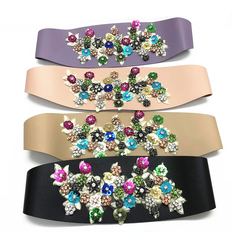 2018 Handmade Embroider PU Waist Belt Autumn Women Fashion Wide Dress Belts Strap Girls Ladies Leather Cummerbund Girdle Belts
2018 Handmade Embroider PU Waist Belt Autumn Women Fashion Wide Dress Belts Strap Girls Ladies Leather Cummerbund Girdle Belts