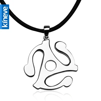 Kineve Survivors 45 RPM Record Adapter Necklace Pendant Titanium Steel Sugar Necklace Free Shipping Wholesale
Kineve Survivors 45 RPM Record Adapter Necklace Pendant Titanium Steel Sugar Necklace Free Shipping Wholesale