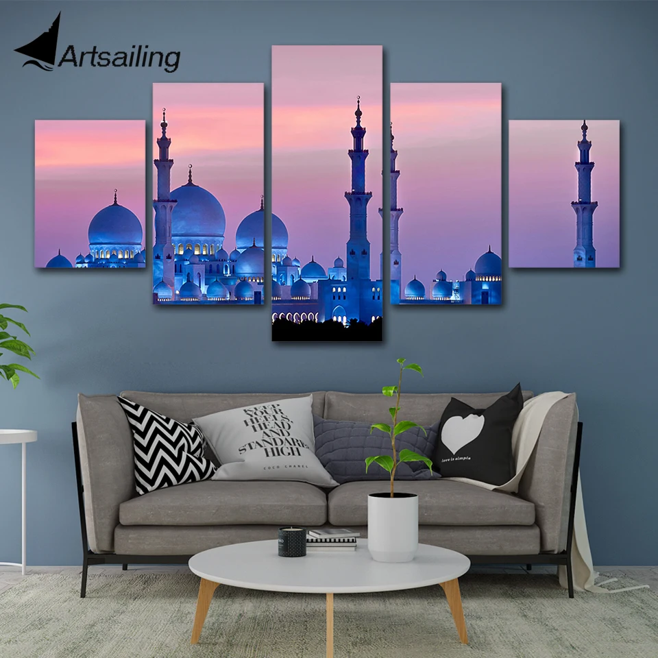 Modular Pictures 5 panels White Palace City painting Wall Art Picture Home Decoration Pictures For Living Room Print Paintings
Modular Pictures 5 panels White Palace City painting Wall Art Picture Home Decoration Pictures For Living Room Print Paintings