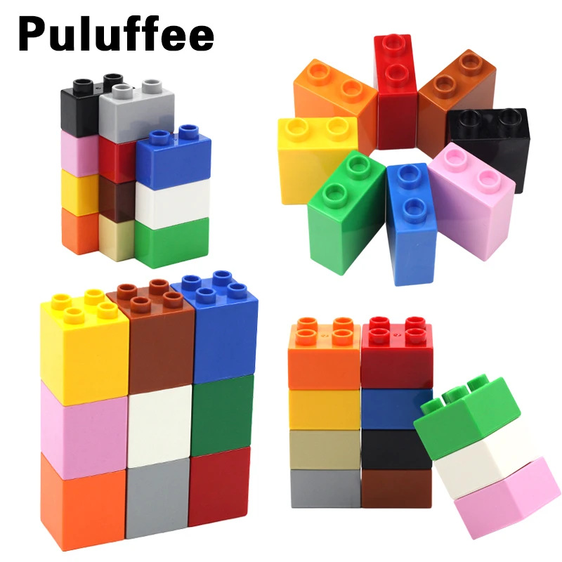 4 dots 2x2 Basics Bricks Assemble Set Big Particles Building Blocks supplement DIY accessory Compatible with Duplo Gift kid Toys
4 dots 2x2 Basics Bricks Assemble Set Big Particles Building Blocks supplement DIY accessory Compatible with Duplo Gift kid Toys