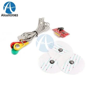 AD8232 Ecg Module Measurement Pulse Heart Ecg Monitoring Sensor Module Electronice Kit For Arduino AD8232 Monitor Diy Kit
AD8232 Ecg Module Measurement Pulse Heart Ecg Monitoring Sensor Module Electronice Kit For Arduino AD8232 Monitor Diy Kit