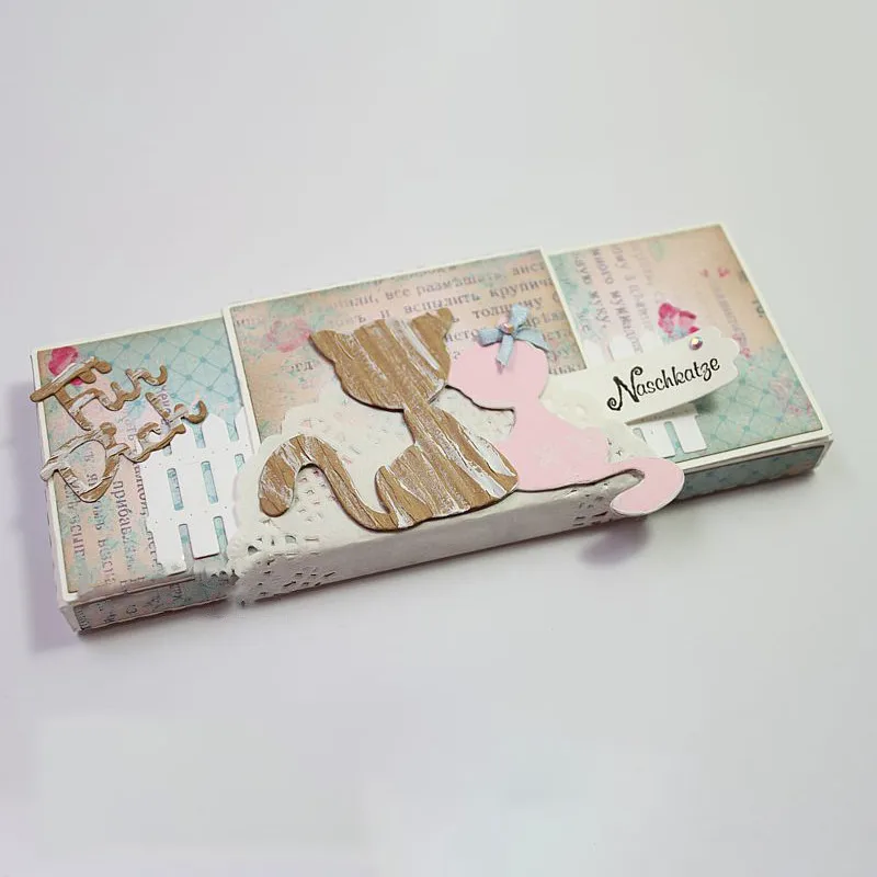 DiyArts 1 Pcs/lot Metal Cutting Dies Scrapbooking For Card Making DIY Embossing Cuts New Craft Dies Cats Animals
DiyArts 1 Pcs/lot Metal Cutting Dies Scrapbooking For Card Making DIY Embossing Cuts New Craft Dies Cats Animals