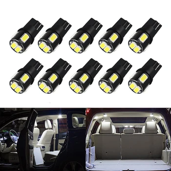 OXILAM 10Pcs T10 W5W LED Bulb 194 168 Car Interior Dome Reading Lamp Clearance License Plate Light 6000K White 12V Auto Led Bulb
OXILAM 10Pcs T10 W5W LED Bulb 194 168 Car Interior Dome Reading Lamp Clearance License Plate Light 6000K White 12V Auto Led Bulb