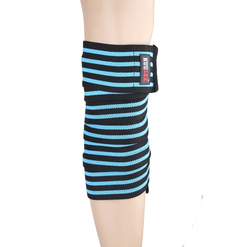 Knee Bandages Weight Lifting Squats Training Elbow Leg Pressurized Calf Support Straps Elastic Knee Wraps Knee Bandages Weight Lifting Squats Training Elbow Leg Pressurized Calf Support Straps Elastic Knee Wraps
