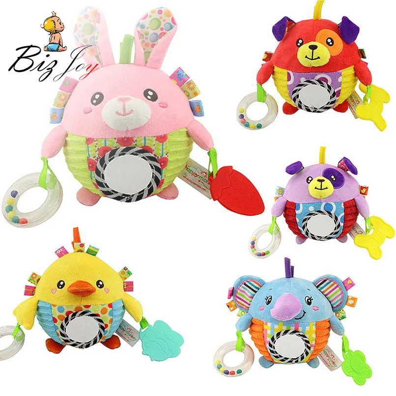 Round Rolling Crawling Grasp Rattle Ball Plush Toy Infant Soft Soothing Puppet Teether Toys Doll Safety Mirror Rustled Paper
Round Rolling Crawling Grasp Rattle Ball Plush Toy Infant Soft Soothing Puppet Teether Toys Doll Safety Mirror Rustled Paper