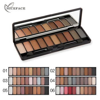 2018 NEW NICEFACE 10 Colors Eyeshadow Palette Waterproof Metallic Eye Shadow Shimmer Glitter Eye Makeup Kit With Two Brushes
2018 NEW NICEFACE 10 Colors Eyeshadow Palette Waterproof Metallic Eye Shadow Shimmer Glitter Eye Makeup Kit With Two Brushes