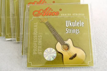 

Good deal 1 set Ukulele Strings 4 pieces set, 21" 23" Ukulele parts accessories - Alice AU04