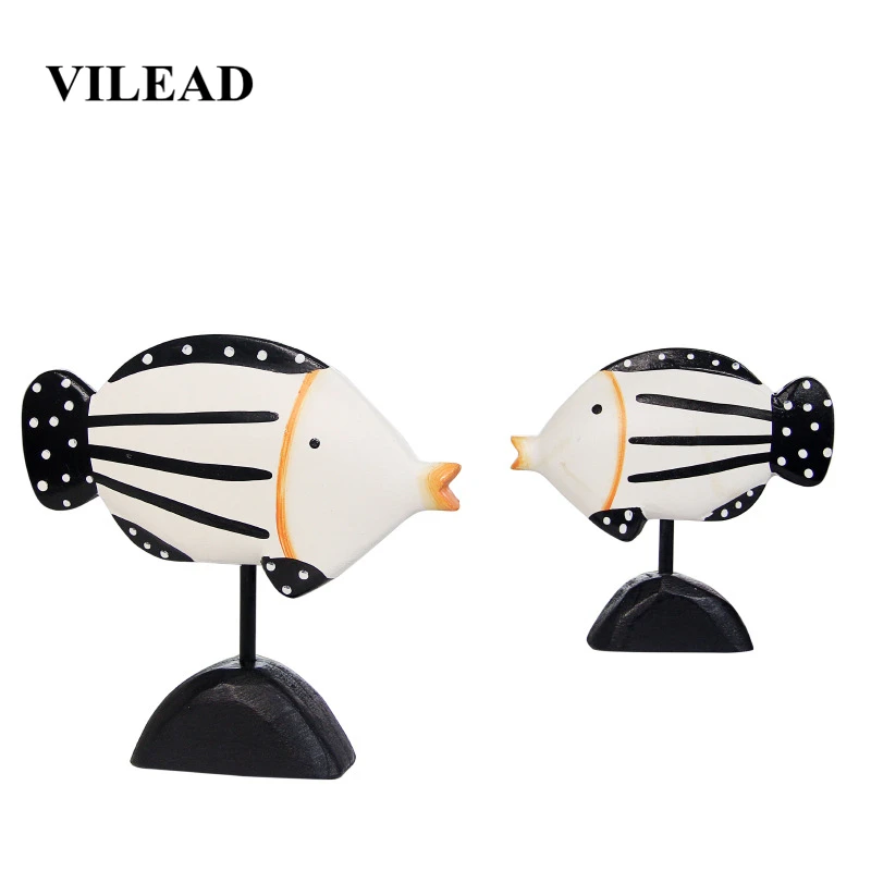 VILEAD 17cm 22cm Wood Couple Fish Figurines Craft Spotted Tropical Marine Style Animal Ornament Home Decoration Accessories Gift
VILEAD 17cm 22cm Wood Couple Fish Figurines Craft Spotted Tropical Marine Style Animal Ornament Home Decoration Accessories Gift