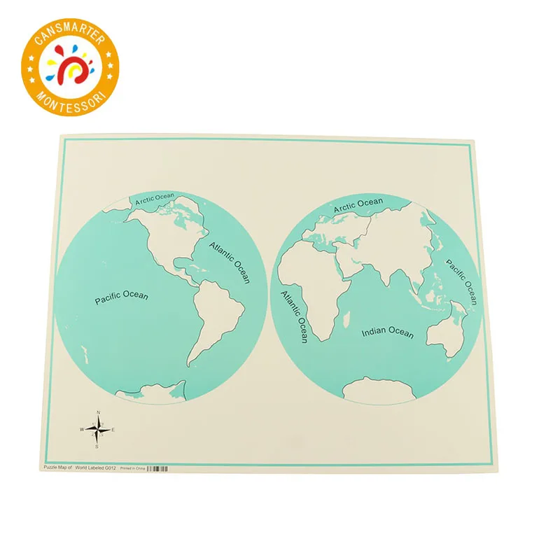 Baby Toy Montessori Knowledge of the world Unlabeled World Parts Control Map Every Continent Geography Early Education
Baby Toy Montessori Knowledge of the world Unlabeled World Parts Control Map Every Continent Geography Early Education