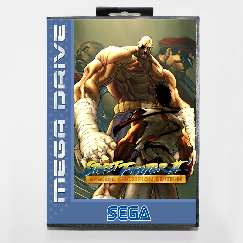 Sega MD games card - Street Fighter 2 Special Champed Edition with box for Sega MegaDrive Video Game Console 16 bit MD card
Sega MD games card - Street Fighter 2 Special Champed Edition with box for Sega MegaDrive Video Game Console 16 bit MD card