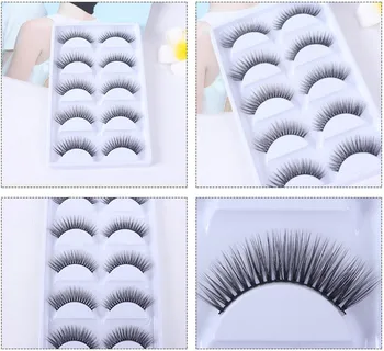 NEW 5 pairs 100% Real Mink Fake Eyelashes 3D Natural False Eyelashes 3d Mink Lashes Soft Eyelash Extension Makeup Kit Cilios 05
NEW 5 pairs 100% Real Mink Fake Eyelashes 3D Natural False Eyelashes 3d Mink Lashes Soft Eyelash Extension Makeup Kit Cilios 05