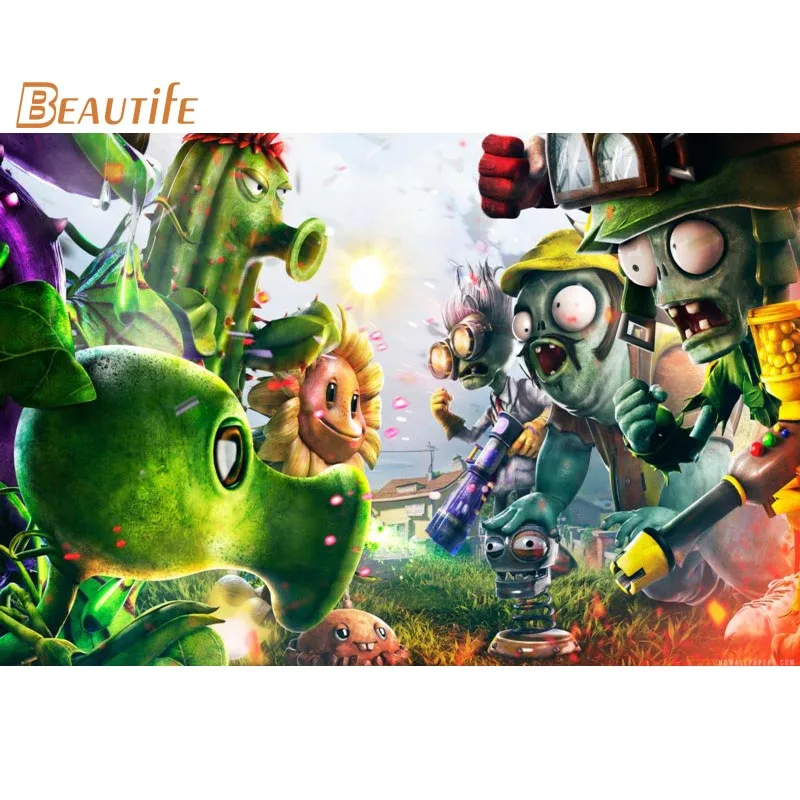 New Plants Vs Zombies Poster Cloth Silk Poster Home Decoration Art Fabric Poster Print 30X45cm,40X60cm.50X75cm,60X90cm
New Plants Vs Zombies Poster Cloth Silk Poster Home Decoration Art Fabric Poster Print 30X45cm,40X60cm.50X75cm,60X90cm