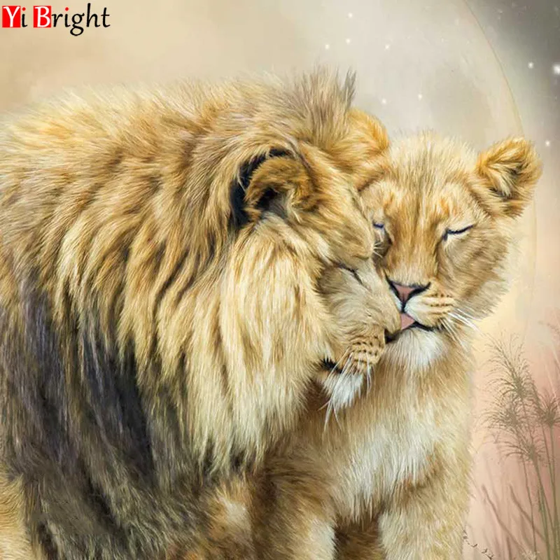 Full Square/Round Diamond Painting animal Cross Stitch Wall Art Decor DIY 5D Diamond Mosaic lion love Picture decor XY1
Full Square/Round Diamond Painting animal Cross Stitch Wall Art Decor DIY 5D Diamond Mosaic lion love Picture decor XY1