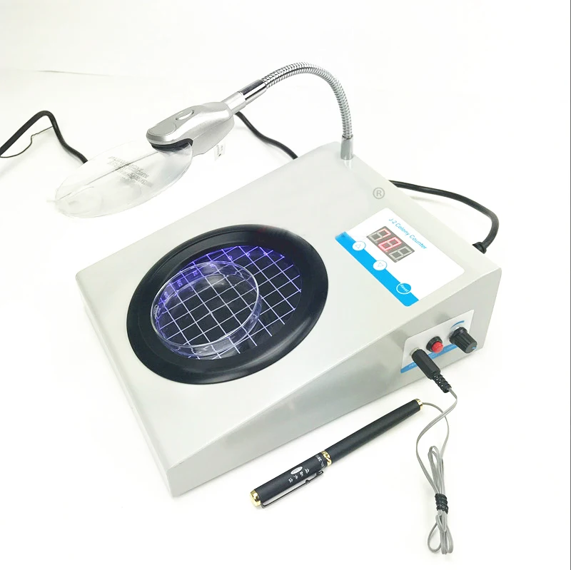 Colony Counter Bacterial Tester Counting Machine Lab Digital Display Bacterial Testing Device 100-240V Y
Colony Counter Bacterial Tester Counting Machine Lab Digital Display Bacterial Testing Device 100-240V Y