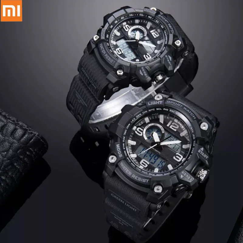 Xiaomi 50ATM Waterproof Electronics Display Watch Time Display Calendar Countdown Outdoor Sport Digital TwentySev Watch
Xiaomi 50ATM Waterproof Electronics Display Watch Time Display Calendar Countdown Outdoor Sport Digital TwentySev Watch