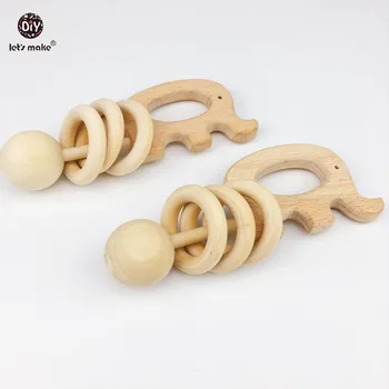 Let's Make Baby Toys 5pcs Beech Elephant Teething Wood Ring Play Gym Baby Teether Stroller Toys Wooden Toys For Kid Baby Rattles
Let's Make Baby Toys 5pcs Beech Elephant Teething Wood Ring Play Gym Baby Teether Stroller Toys Wooden Toys For Kid Baby Rattles
