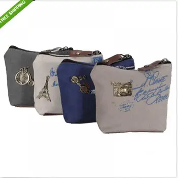 Retro Classic Canvas Tower Wallet Card Key Coin Purse Bag Pouch Case for Women Girl Zip Coin small Bags
Retro Classic Canvas Tower Wallet Card Key Coin Purse Bag Pouch Case for Women Girl Zip Coin small Bags