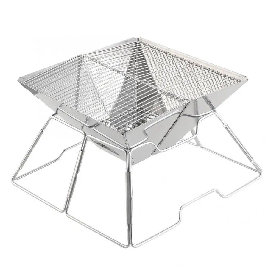 Home Park Use Grill Stainless Steel Foldable Rack For BBQ Charcoal Grill Outdoor Cooking Household Kitchen Tools Portable Bbq
Home Park Use Grill Stainless Steel Foldable Rack For BBQ Charcoal Grill Outdoor Cooking Household Kitchen Tools Portable Bbq
