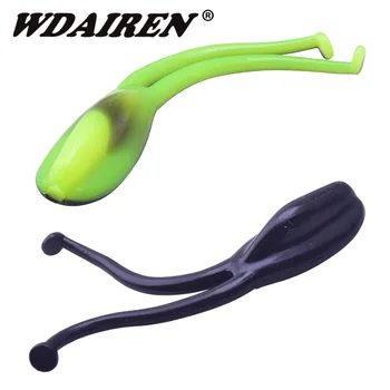 10pcs/lot frog tail Jigging Wobblers soft Fishing Lure 65mm 2.2g Artificial worms rubber bait Swimbait Pesca Fishing Tackle
10pcs/lot frog tail Jigging Wobblers soft Fishing Lure 65mm 2.2g Artificial worms rubber bait Swimbait Pesca Fishing Tackle