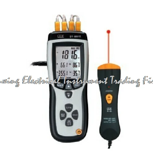 CEM DT-8891 Professional Digital Thermocouple Thermometer Type K Temp Probe
CEM DT-8891 Professional Digital Thermocouple Thermometer Type K Temp Probe