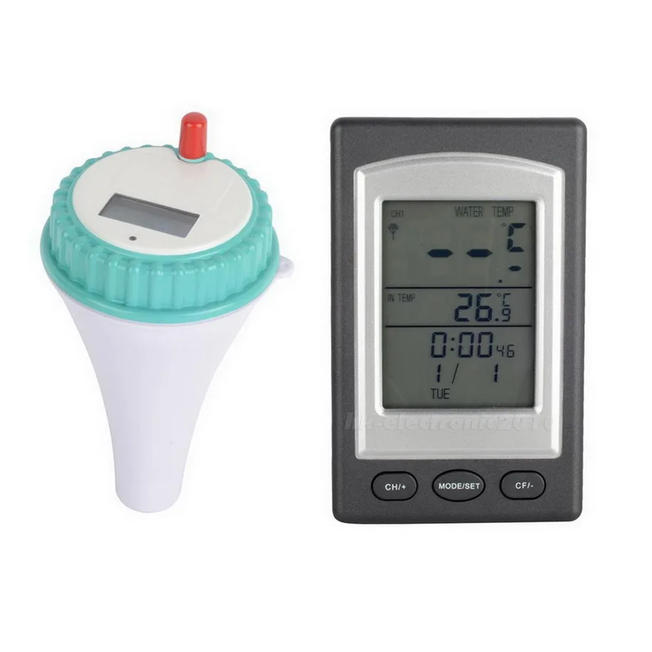 1pcs Professional Wireless Digital Swimming Pool SPA Floating Thermometer New Arrival
1pcs Professional Wireless Digital Swimming Pool SPA Floating Thermometer New Arrival