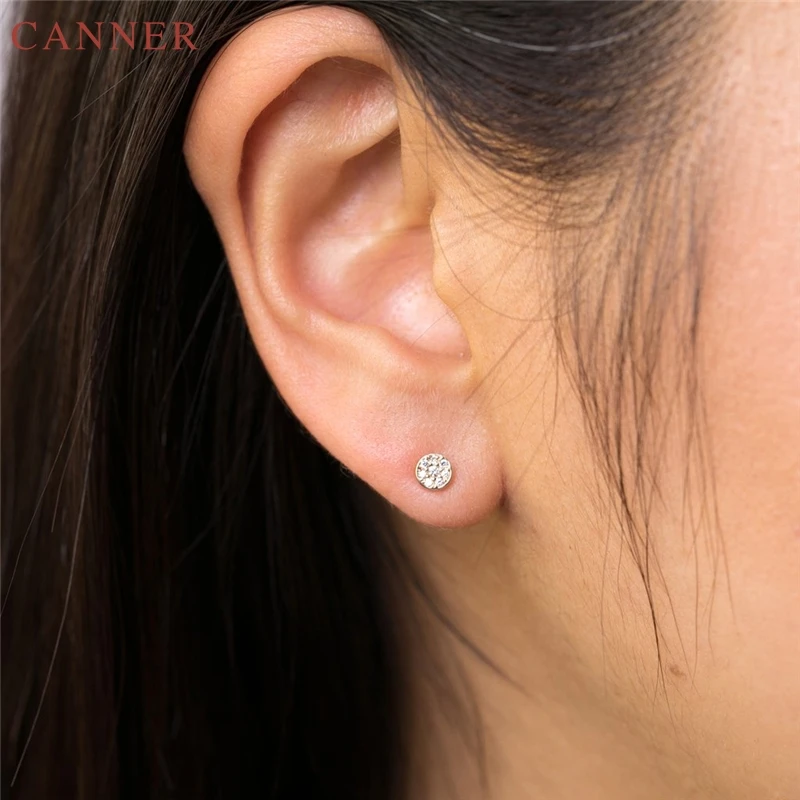 Mini Gold Stud Earrings for Women Girls Delicate Cubic Zirconia Earrings 2019 Small Round Ear Studs Jewelry anillos mujer C40
Mini Gold Stud Earrings for Women Girls Delicate Cubic Zirconia Earrings 2019 Small Round Ear Studs Jewelry anillos mujer C40