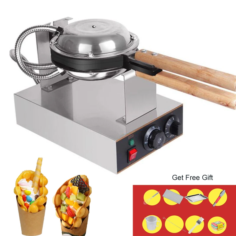commercial electric bubble egg waffle maker puff cake waffle iron maker machine egg cake oven 220V/110V
commercial electric bubble egg waffle maker puff cake waffle iron maker machine egg cake oven 220V/110V