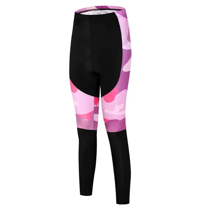 Women Full Length Cycling Pants Elastic Waist Purple Camouflage Anti-sweat 3D Protection Cushion Customized/Wholesale Service
Women Full Length Cycling Pants Elastic Waist Purple Camouflage Anti-sweat 3D Protection Cushion Customized/Wholesale Service