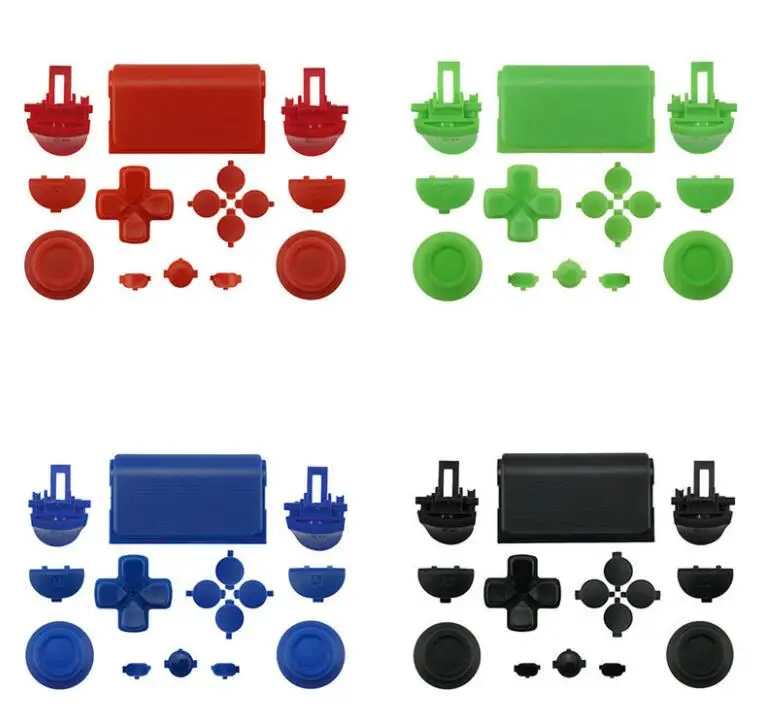 100 Sets Joysticks Dpad R1 L1 R2 L2 Direction Key ABXY Buttons For Playstation 4 PS4 Pro Controller JDM-040
100 Sets Joysticks Dpad R1 L1 R2 L2 Direction Key ABXY Buttons For Playstation 4 PS4 Pro Controller JDM-040