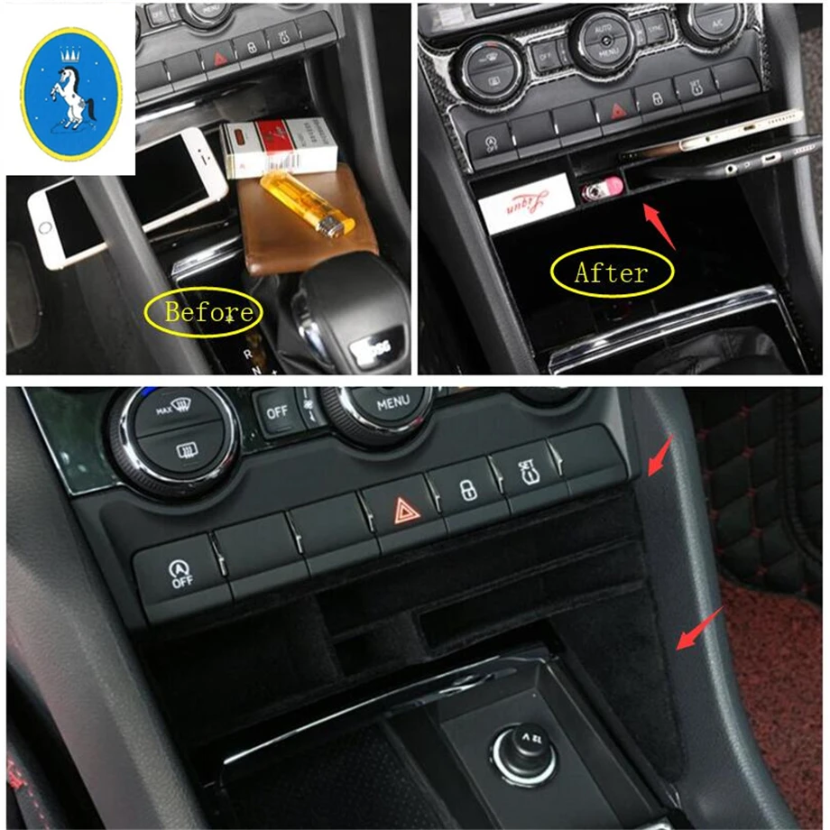Yimaautotrims Central Storage Pallet Armrest Container Multi-grid Box Cover Kit For Skoda Kodiaq 2017 - 2020 Auto Accessory
Yimaautotrims Central Storage Pallet Armrest Container Multi-grid Box Cover Kit For Skoda Kodiaq 2017 - 2020 Auto Accessory