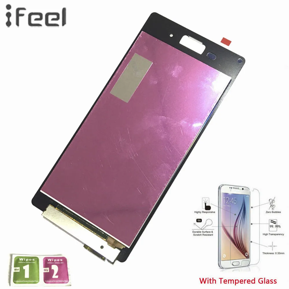 IFEEL 100% Tested LCD Display Touch Screen Digitizer Replacement For Sony Xperia Z3 D6603 D6633 D6643 D6653 5.2" Repair Assembly
IFEEL 100% Tested LCD Display Touch Screen Digitizer Replacement For Sony Xperia Z3 D6603 D6633 D6643 D6653 5.2" Repair Assembly